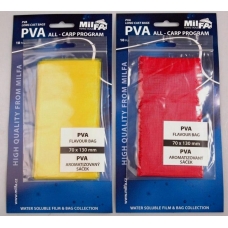 Milfa PVA sáčky Aromatizované 70 x 130 mm Žlutý - Vanilka